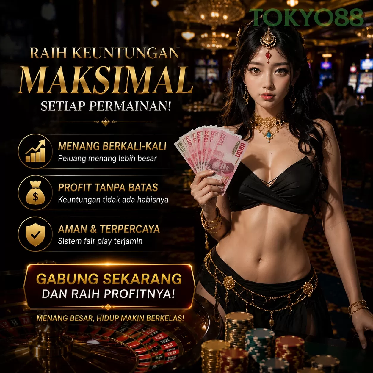 Ikon aplikasi tokyo88 resmi